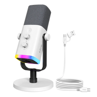 Ver imagen 3 de Micrófono FIFINE AmpliGame AM8 USB/XLR Dinámico con RGB
