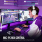 Micrófono FIFINE AmpliGame AM8PROT USB/XLR con Brazo RGB