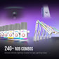 Micrófono FIFINE AmpliGame AM8PROT USB/XLR con Brazo RGB