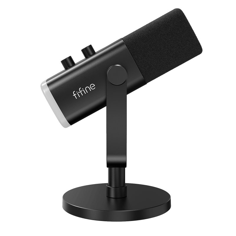 Micrófono FIFINE AmpliGame AM8 USB/XLR Dinámico con RGB