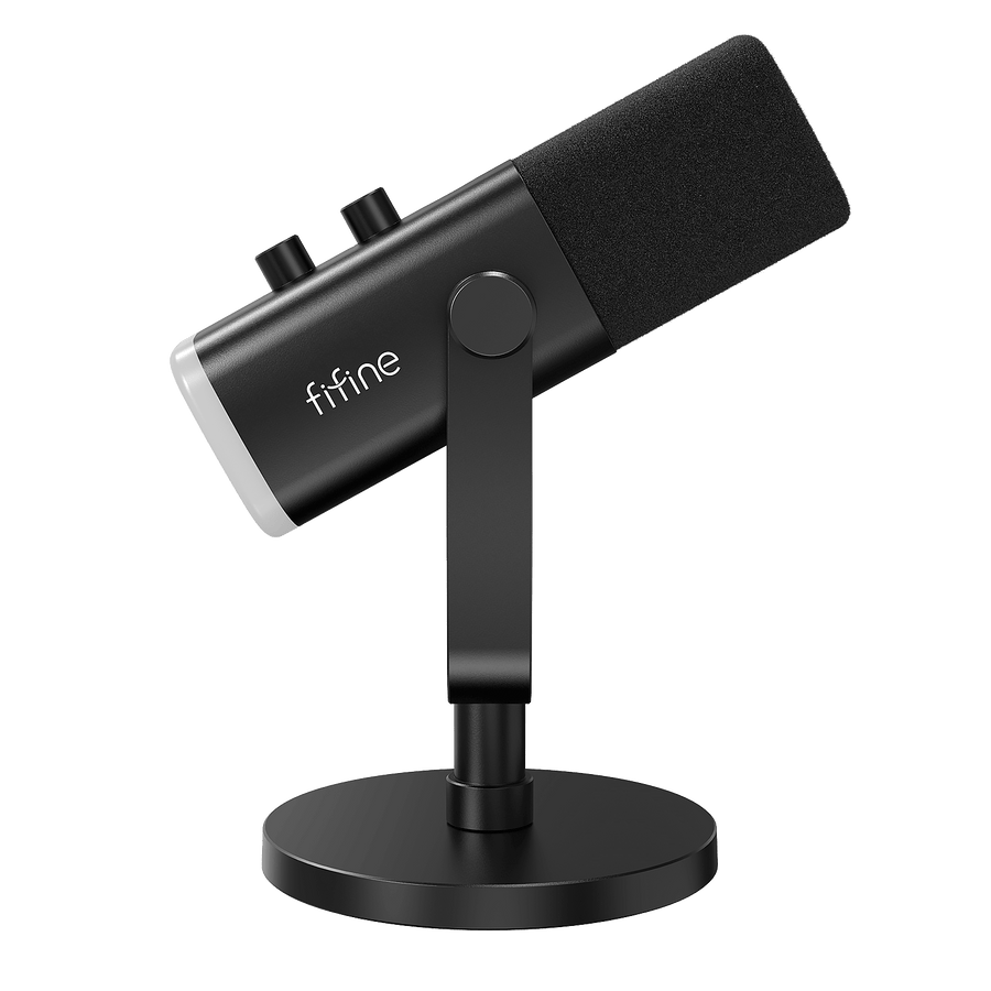 Micrófono FIFINE AmpliGame AM8 USB/XLR Dinámico con RGB