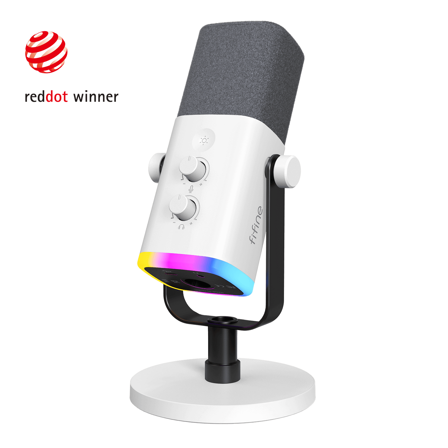 Micrófono FIFINE AmpliGame AM8 USB/XLR Dinámico con RGB