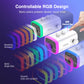 Micrófono FIFINE AmpliGame AM8 USB/XLR Dinámico con RGB