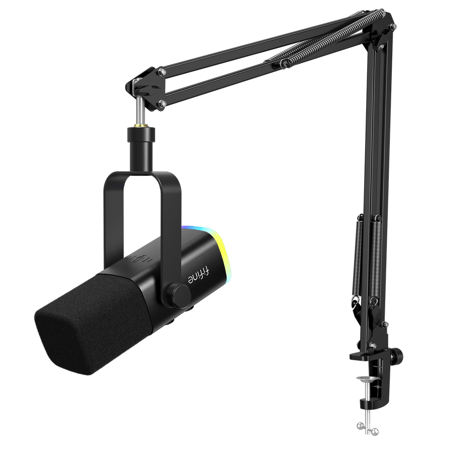 Micrófono FIFINE AmpliGame AM8T USB/XLR con Brazo Articulado