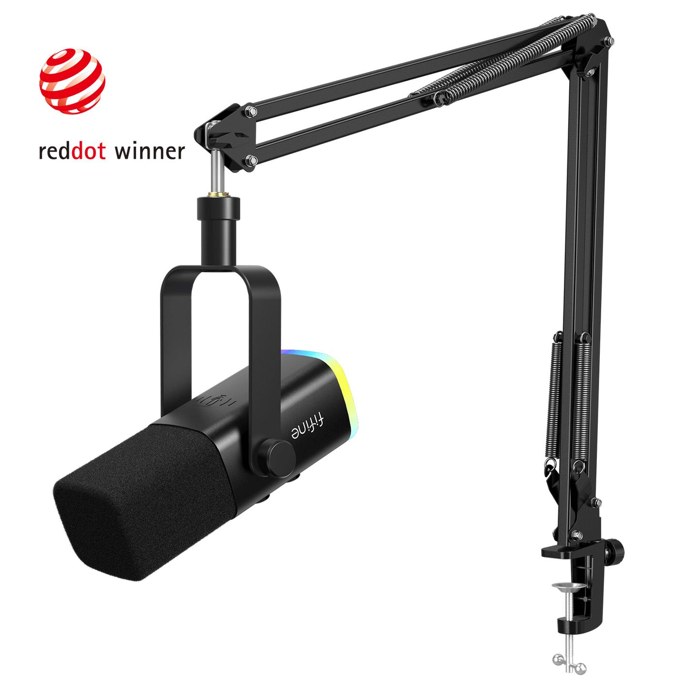Micrófono FIFINE AmpliGame AM8T USB/XLR con Brazo Articulado