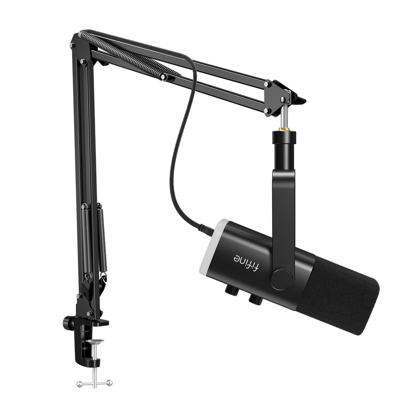 Micrófono FIFINE AmpliGame AM8T USB/XLR con Brazo Articulado