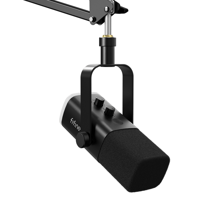Micrófono FIFINE AmpliGame AM8T USB/XLR con Brazo Articulado