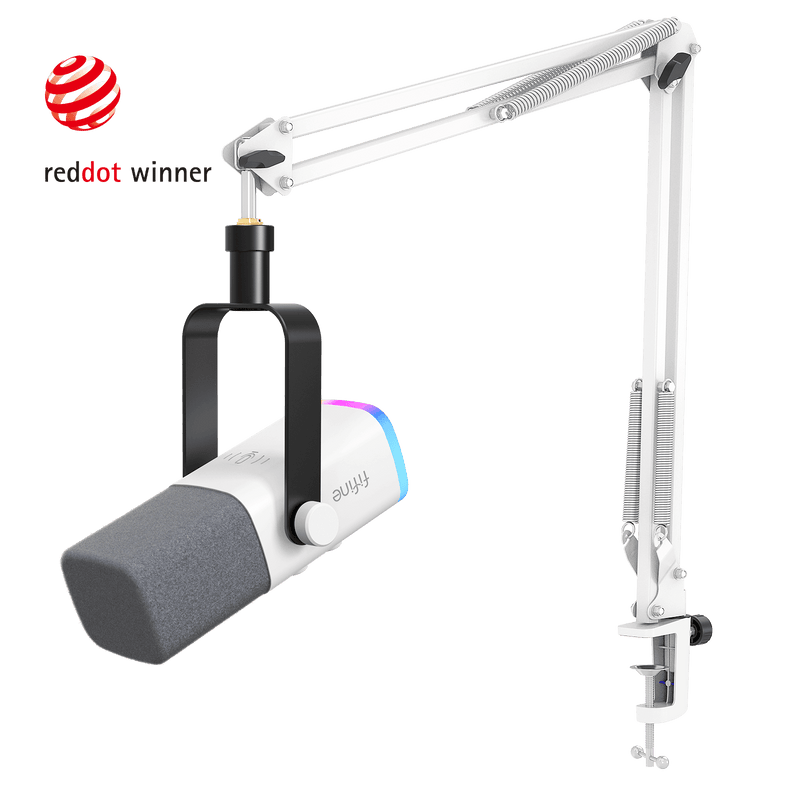 Micrófono FIFINE AmpliGame AM8T USB/XLR con Brazo Articulado