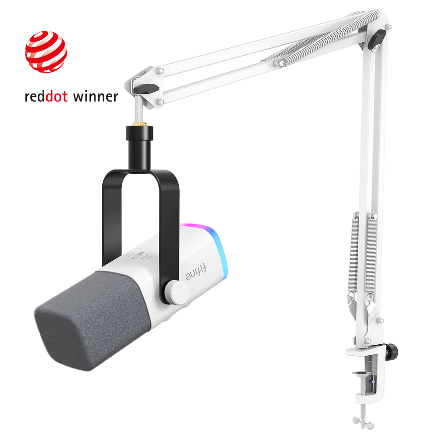 Micrófono FIFINE AmpliGame AM8T USB/XLR con Brazo Articulado