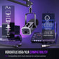 Micrófono FIFINE AmpliGame AM8T USB/XLR con Brazo Articulado